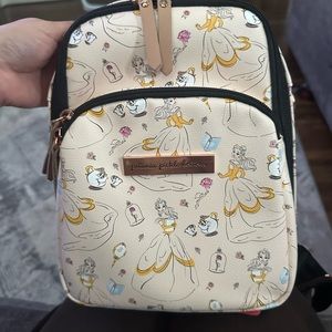 Petunia Pickle Bottom Beauty And The Beast Sling Back Pack Diaper Bag.